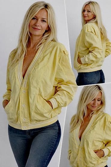 Ženska lagana jakna/blejzer – žuta - Boja: pastelno žuta - Kroj na lalafo.rs Ženska lagana jakna/blejzer – žuta - Boja: pastelno žuta - Kroj