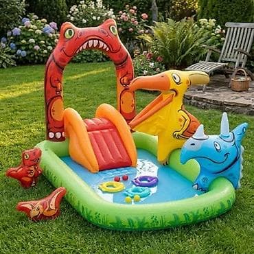 divna voda: 05. 🦖🌴 BESTWAY Dečiji bazen igraonica DINO 🦕💦 Pretvorite dvorište u — 3