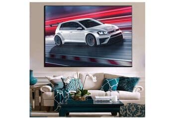 Tuning oprema: Poster štampan na platnu - GOLF GTI Poster štampan na platnu — 2