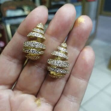 zimske jakne c a: Clip-on earrings, Material: Stainless steel — 3