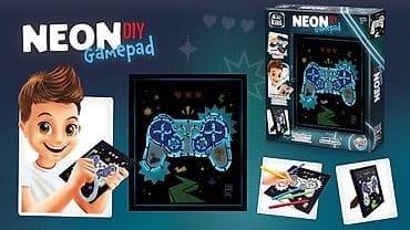 Svetleći džojstik 106661 BUKI – kreativni neon DIY set za decu (Šifra
