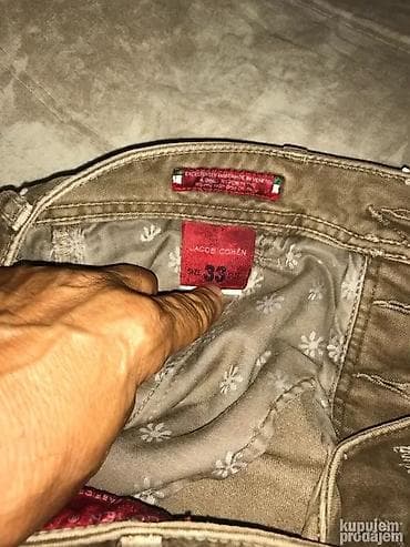 Duksevi: Original JACOB COHEN farmerice 33 PRAKTICNO NOVE Made in Italy 98% — 4