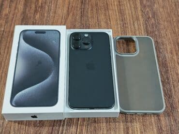 iphone 14 pro: Apple iPhone iPhone 15 Pro Max, 256 GB, Black Titanium — 2
