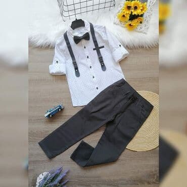 Veličine na stanju: 5 6 7 8 Cena: 2950 dinara *pantalone, košulja