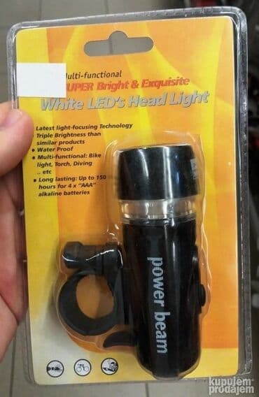 crivit stalak za bicikl: LED prednja lampa za biciklu — 1
