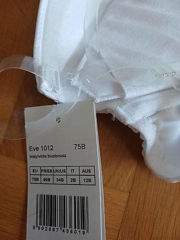 m brend: Beli grudnjak sa providnim bretelama – VIVISENCE Eve 1012 - Veličina — 3