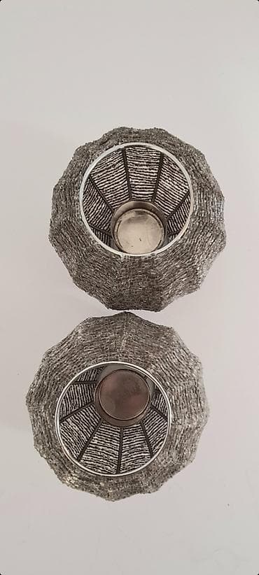 staklene tegle cena: ▪︎ Prodajem dva dekorativne stona čajna svećnjaka po navedenoj jednoj — 8