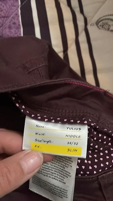 forclaz pantalone: Muške pantalone Yulius, model: Slim fit - Struk: Middle (srednji) - — 2