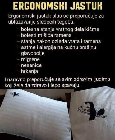 Ortopedski dušeci i jastuci: NAŠI LIMES JASTUCI SU: ✓testirani alergološki u bolnici za plućne