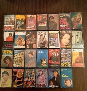 stitnici i kaciga za decu: Audio kasete raznih izvođača kolekcionarski očuvane. Po izboru 200 — 2