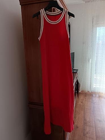 crop top prsluk: Crvena sportska haljina bez rukava – Esmara - Brend: Esmara - Kroj — 1