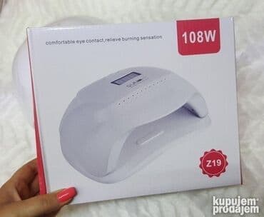 Aparati za manikir i pedikir: SUN Z19 plus lampa za nokte 108w — 1
