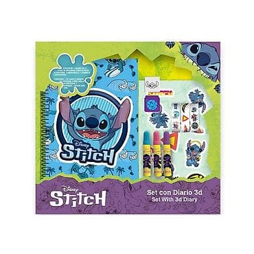 Kreativni set sa 3D dnevnikom Stitch LST1054 Disney Stitch kreativni