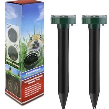 Lawn mowers and trimmers: Solarni ultrazvučni rasterivač glodara – set od 2 komada gs - — 1