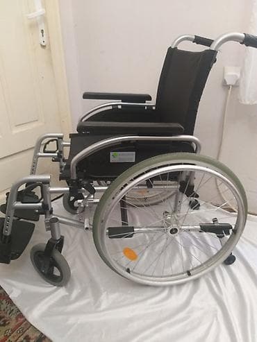 aksa inhalator za bebe: Nemacka aluminijumska invalidska kolica poznate marke BB, u veoma — 7