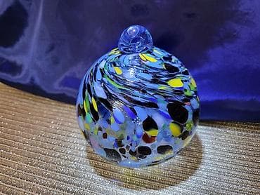 kugla luster: Murano deko kugla Macchia rucni rad tehnika 1960g+. Nova dekorativna — 5