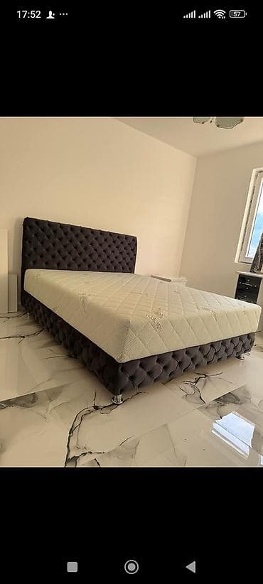 uzdignuti kreveti: Boxspring krevet sa uzglavljem – moderni dizajn i udobnost - Tip — 7