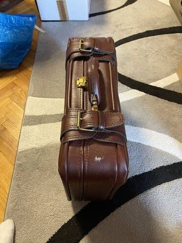 zenske mokasine broj 42: Medium suitcase, color - Brown — 5