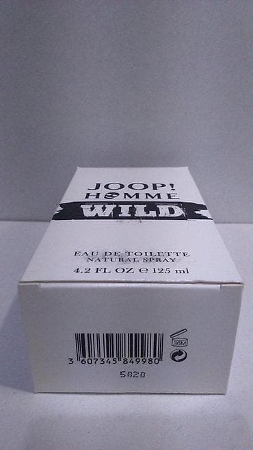 Lične stvari: JOOP HOMME WILD EDT125ML TSTR | Joop Homme Wild edt125ml tstr — 5