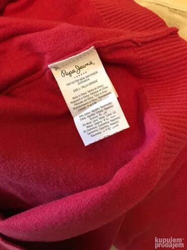 Trenerke: Original Pepe jeans dzemper M 100% cotton Ramena 47cm, rukav 65cm — 4