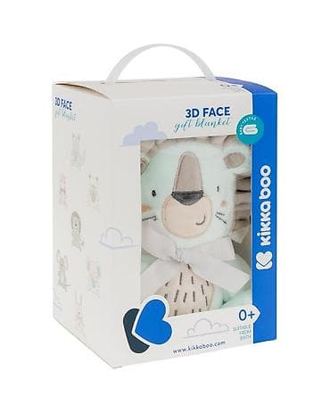 ramovi za vez: KikkaBoo Baby ćebence sa 3D vezom 75x100 – Jungle King (šifra: KKB5) — 2