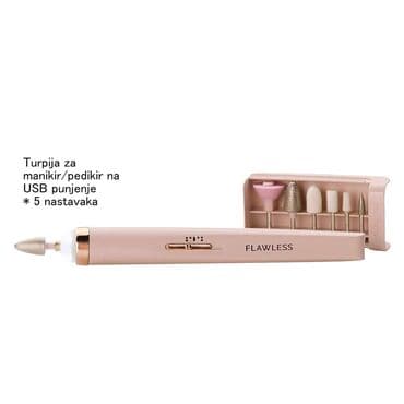 Turpija za pedikir/manikir na USB punjenje sa 5 nastavaka Salon Nails na lalafo.rs Turpija za pedikir/manikir na USB punjenje sa 5 nastavaka Salon Nails