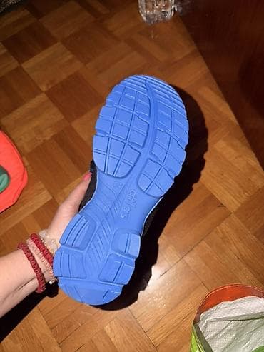 turska obuca online: Atlas radne sandale/salonske cipele sa zaštitom, crno-plave. - Brend — 2