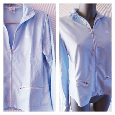 kaput od vestacke koze: ORIGINAL ADIDAS LETNJA JAKNA/TRENERKA M/L Odlična letnja adidas — 1