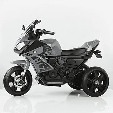 motor na 4 tocka za decu: Dečiji motor na akumulator HLT – sivi, 3 točka (6V) Šifra proizvoda — 2