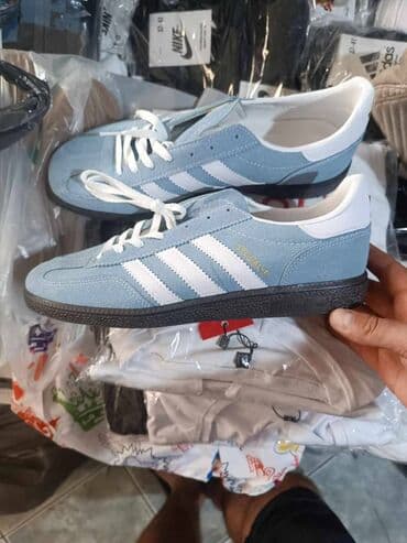 adidas samba srebrne: Trainers, size - 44 — 4