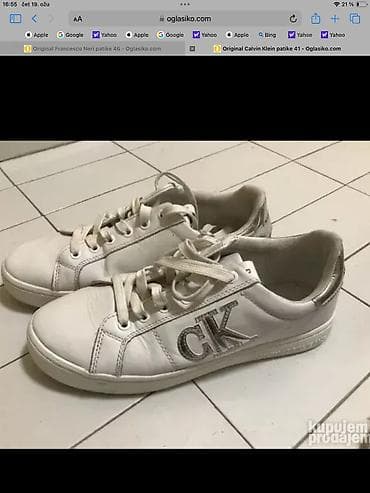 pull and bear muske bermude: Original Calvin Klein patike 41 Odozgo koza djon guma Odlicne — 2