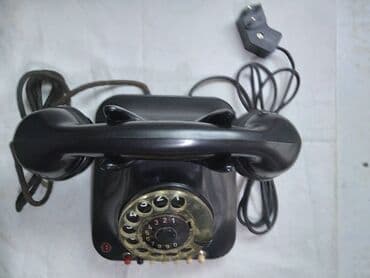 gramofonske ploce beograd: Starinski telefon Pupin, neispitanpriklucni kabl nije spojen — 2