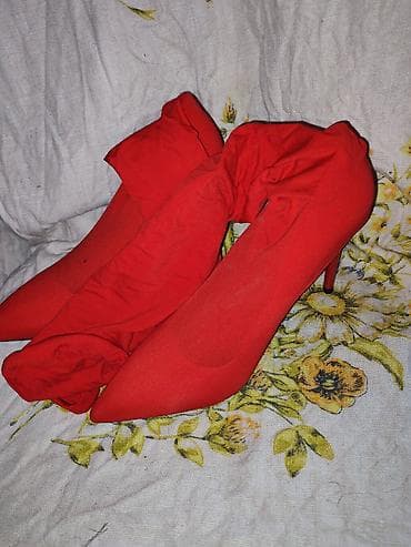 walkmaxx patike beograd: Crvene salonke na štiklu – broj 40 - Model: špicasti vrh, klasične — 3