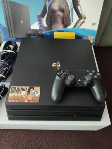 mini klima: **REZERVISANO** Prodajem**Sony Playstation 4 PRO** 1TB konzolu — 4