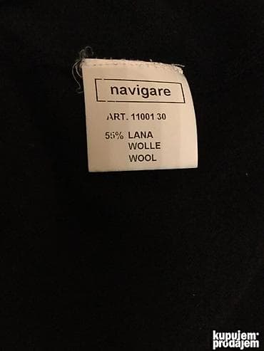 Muška odeća: Original NAVIGARE dzemper M/ L 55% Merino Wolle Ramena 45cm duzina — 3