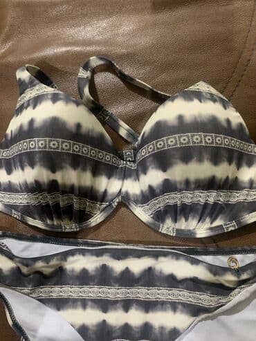 jednodelni kupaci push up: M (EU 38), Lycra, Geometrical, color - Multicolored — 2