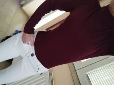 zara kozne helanke: S (EU 36), Cotton, Single-colored — 3