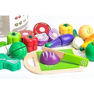 kuhinje za decu kidcraft: SET OD 20 DELOVA DRVENO POVRĆE – ECO TOYS Šifra proizvoda: TL8 Opis — 2