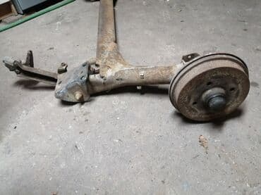 servis auto prikolica: Zadnja osovina — 6