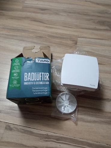kupujem pec na drva: TULPIG badlufter – inovativan i snažan ventilator za kupatilo - — 1