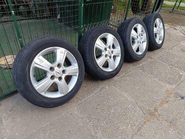 mobilna klima za auto: Alu felne Opel Meriva 15 raspon rupa 5X110mm,centralna rupa — 1