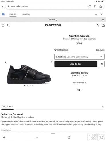 patike puma: Patike, Valentino, veličina - 42 — 6