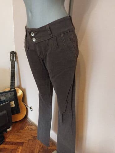push up pantalone: Spušteni struk, Ravne nogavice — 3