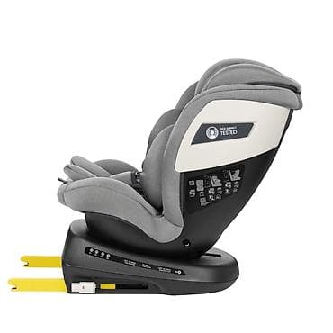 Autosedišta: KIKKA BOO SHIFT ISOFIX autosedište 0–1–2–3 (0–36 kg), light grey — 5