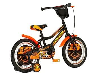 hot wheels hobotnica: Bicikl Visitor Kids Motocross 16" – crno-narandžasti, polu mat Šifra — 4