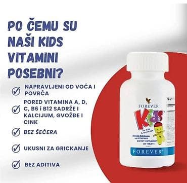 Lične stvari: **Forever proizvodi za negu i dodatke ishrani – Kids vitamini, Aloe — 1