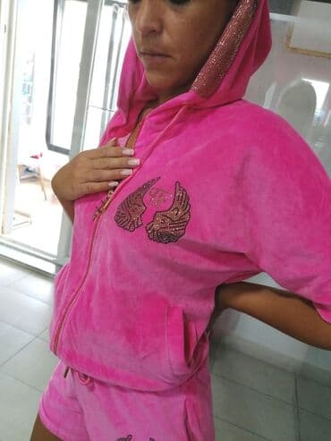 new yorker ves: Nobrand, M, Embroidery, color - Pink — 5