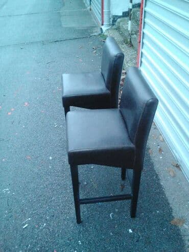 Stolice: Barske stolice STYLE UDOBNE barske stolice SA NASLONOM, visina — 4