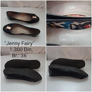 crne tn: Jenny Fairy baletanke – crne, sa zlatnim detaljima na vrhu i ukrasnom — 4