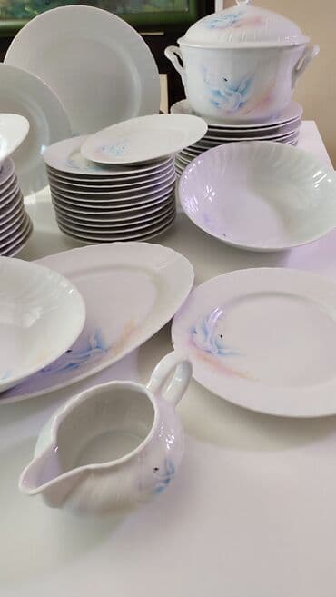 Činije: Vintage porcelanski servis za ručavanje, iz stare Jugoslavije, marke — 5